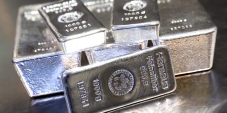 Silver prices decline as three indicators suggest further losses ahead