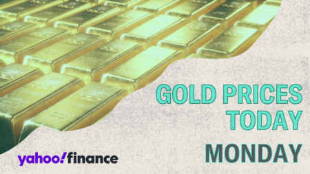 Gold prices decline more than 5 percent on Monday, February 2