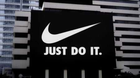 Nike stock underperforms S&P 500 index